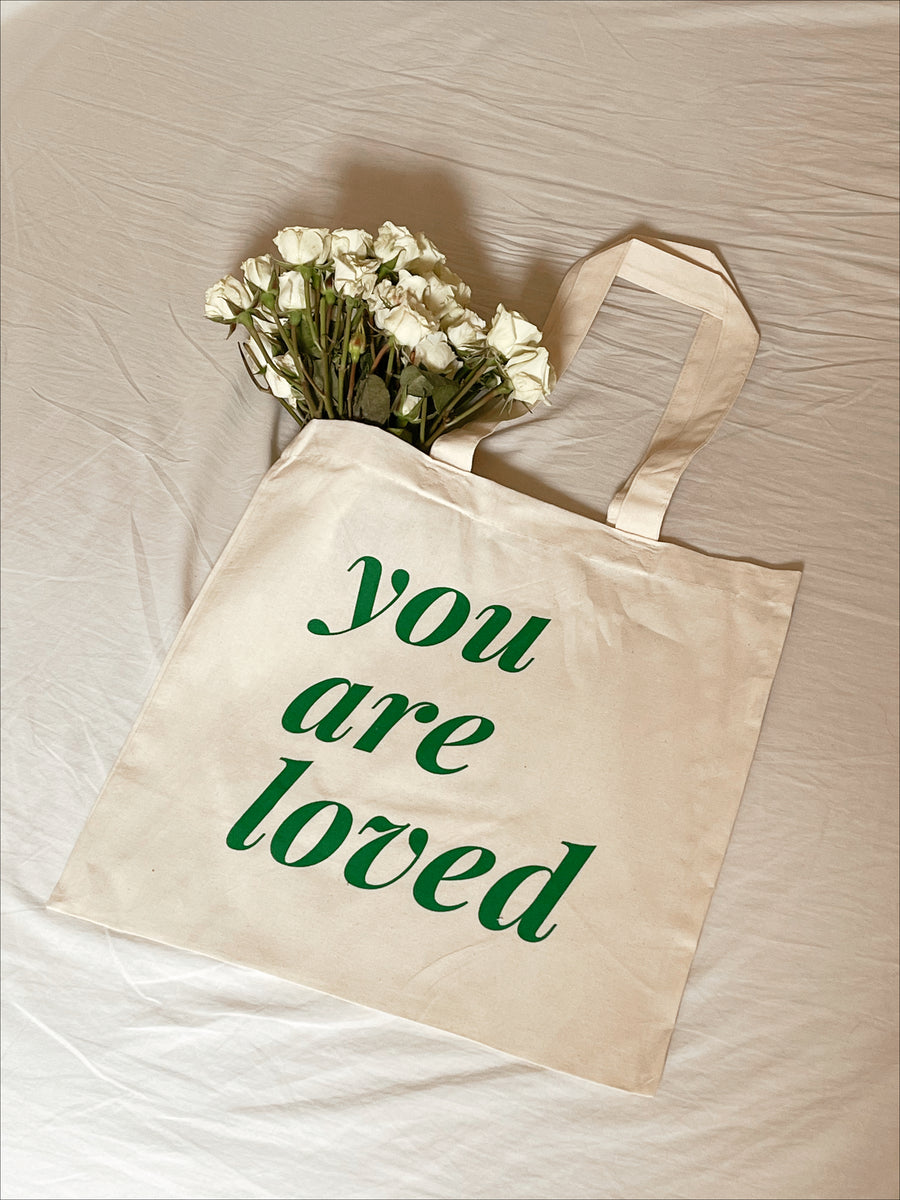 You Are Loved Tote Bag – MadeByNaira
