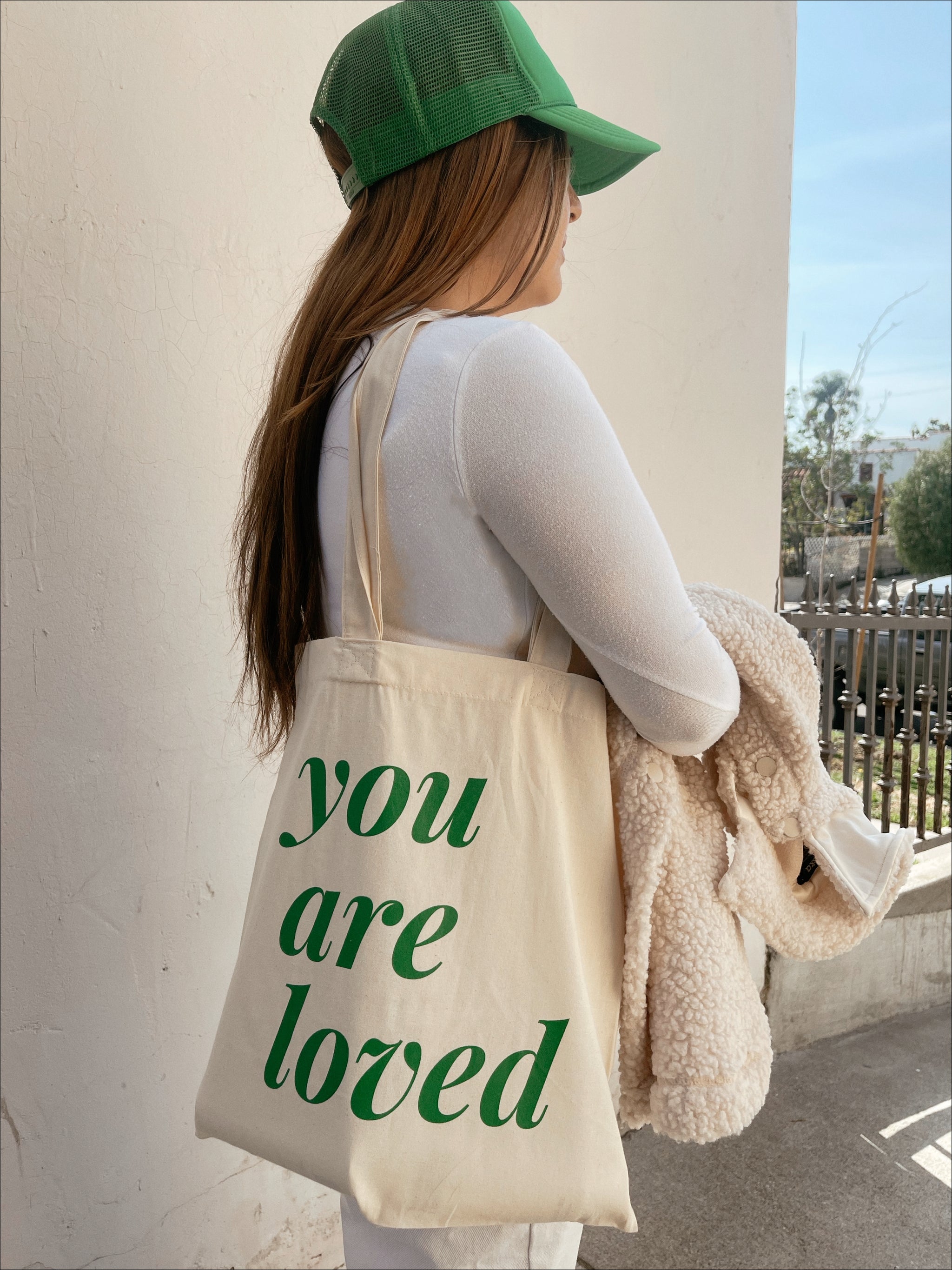 You Are Loved Tote Bag – MadeByNaira